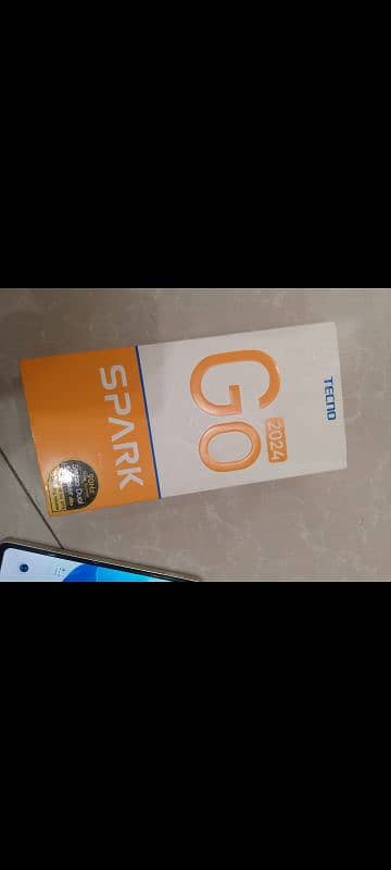 Tecno spark go 2024 with box 4