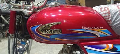 UNITED CD70C 2024 MODEL BEST CONDITION LOOK NEW BIKE