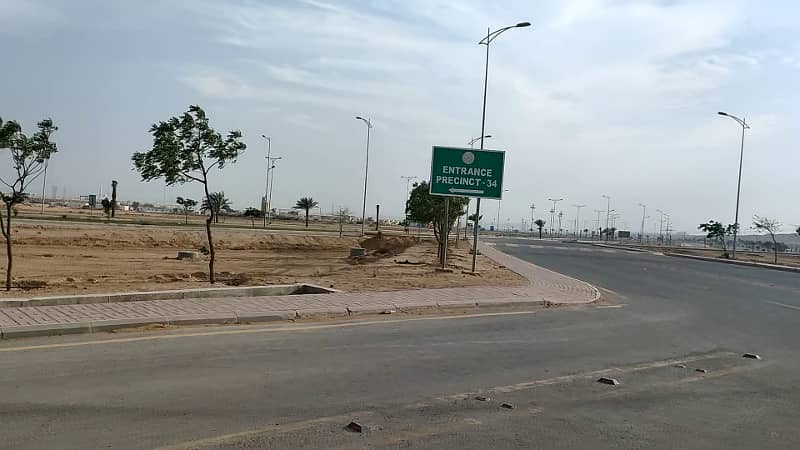 500sq yd Plots Close to RAFI CRICKET STADIUM near Jinnah Avenue at Precinct-34 available at Investor Rates 1