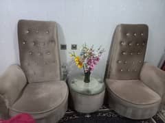 2 sofas and table