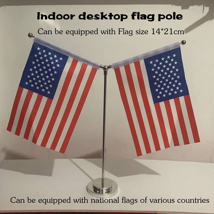 Top-Grade Pakistan & Logo Flags with Upscale Poles for Executives 6