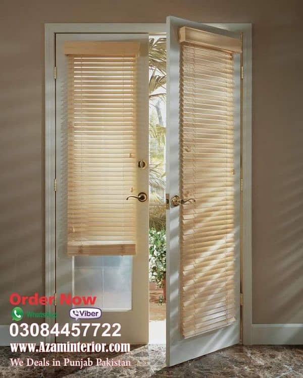 window blinds Glass paper wooden floor vinyl floor tiles Lahore 2