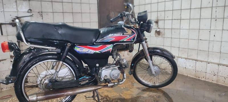 honda cd 70 /2018 model 1