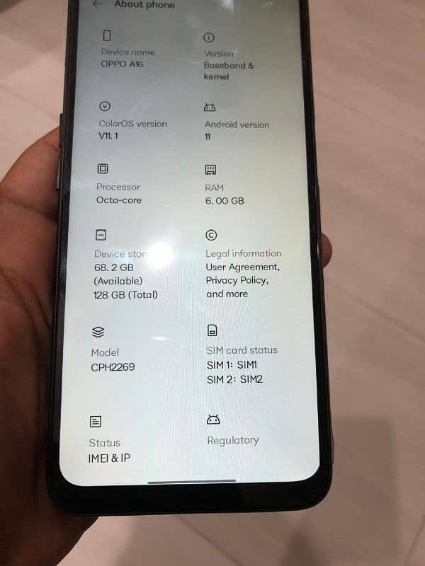 oppo a16 6/128 exchange possible with good phone 2