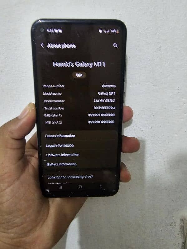 Samsung galaxy m11 1