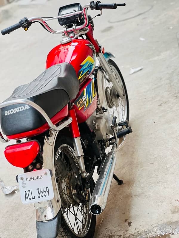 HONDA CD70/ modle 2021 / condation. 10 by 10 6