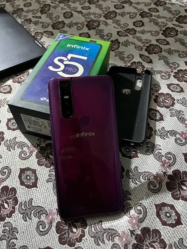 infinix S5Pro(6/128) with box For Sale 1