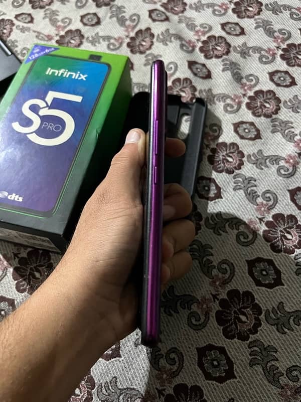 infinix S5Pro(6/128) with box For Sale 3