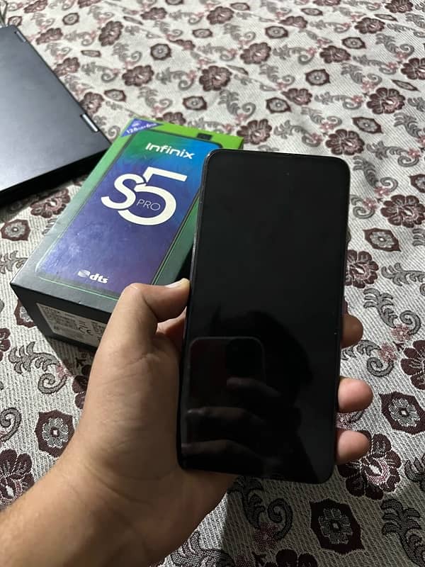 infinix S5Pro(6/128) with box For Sale 8