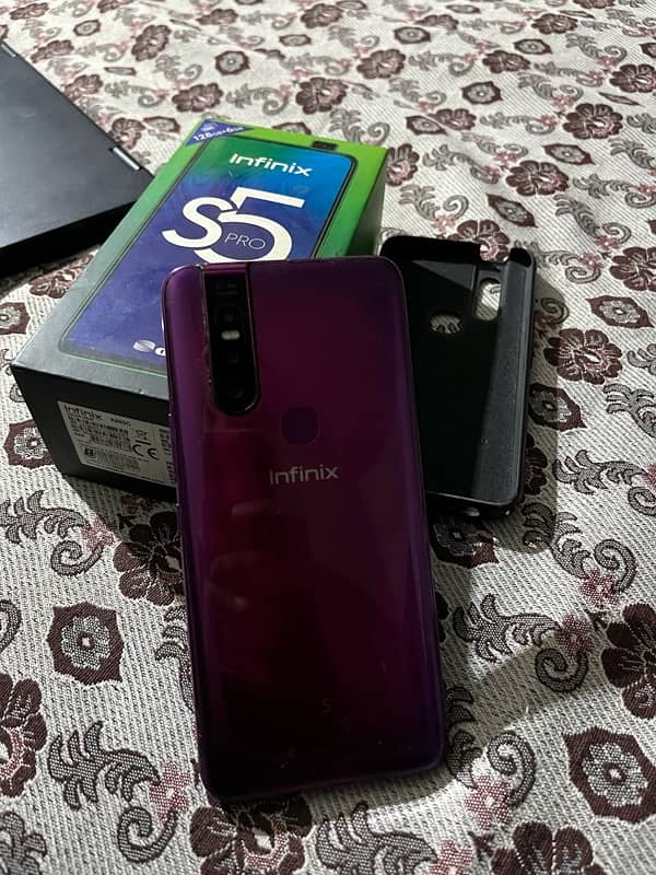 infinix S5Pro(6/128) with box For Sale 9