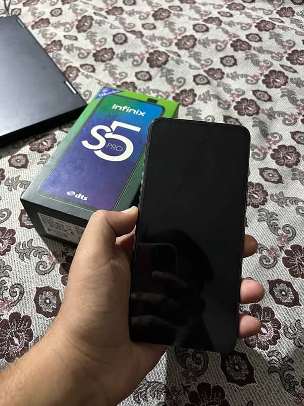 infinix S5Pro(6/128) with box For Sale 10