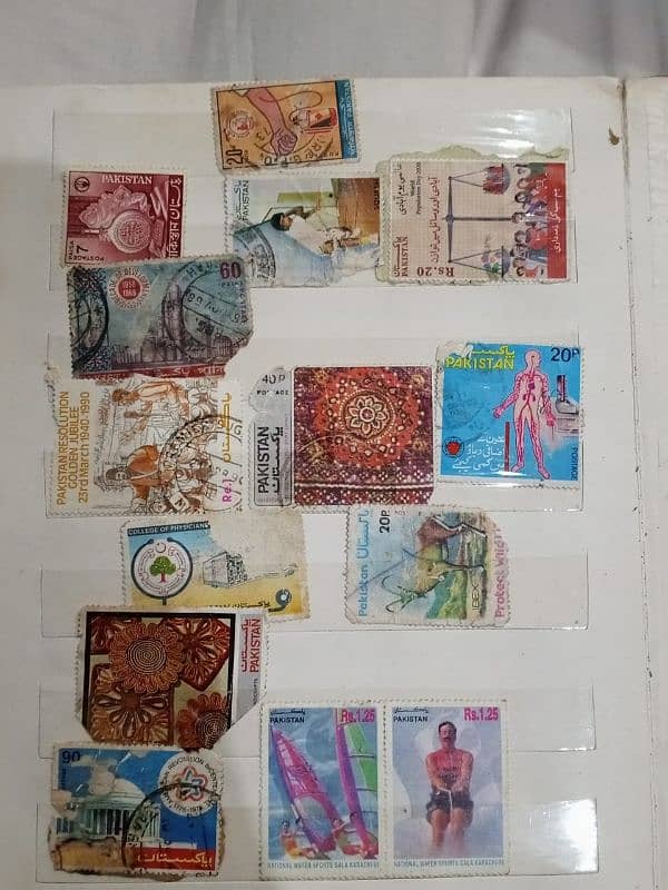 old stamps 1975 to 1985 0