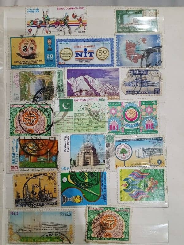 old stamps 1975 to 1985 1