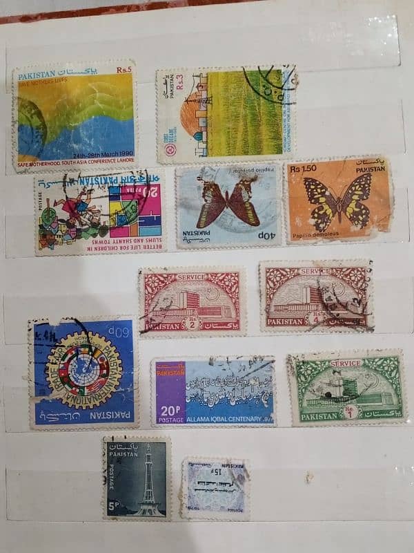 old stamps 1975 to 1985 8