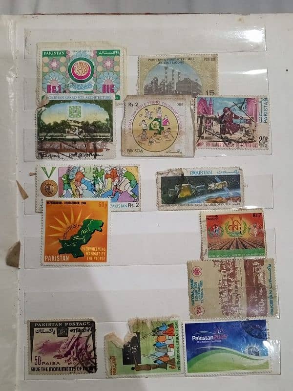 old stamps 1975 to 1985 9