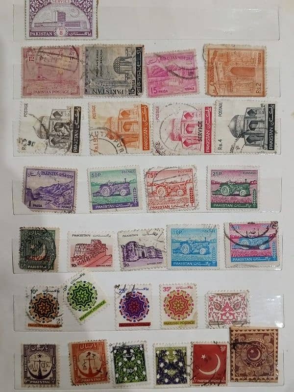 old stamps 1975 to 1985 10