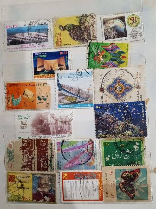 old stamps 1975 to 1985 11