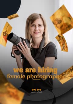 female photographer