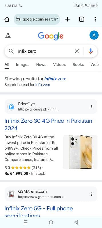 asif infinx zero 40.0 0