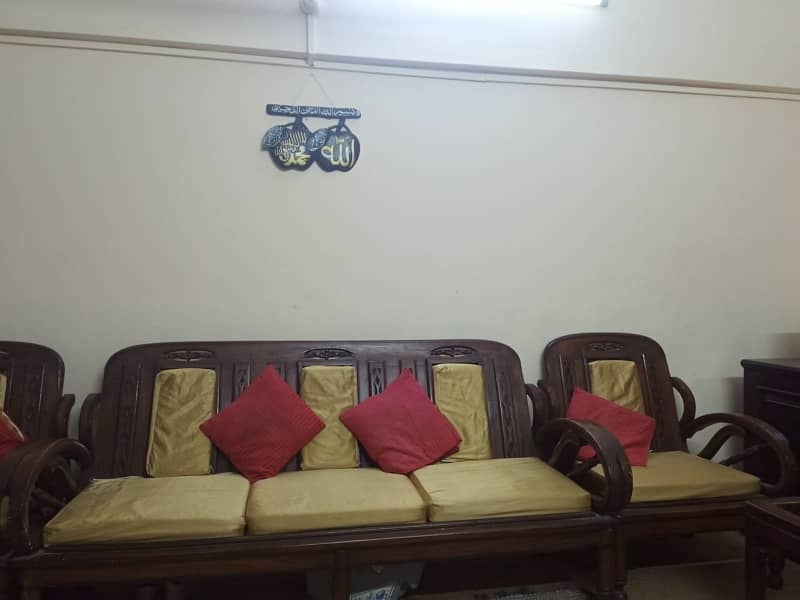 2 Bed And Lounge Space 4th Floor North Nazimabad Blocl G (Boundary Wall Project/Car Parking/ Security Guard Facility/24 Hours Sweet Water/Pray Area. (Muskan Estate & Marketing ) 6