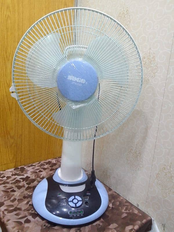 Sogo rechargeable battery fan JPN-630 0