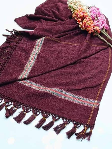 Shawl Winter Luxury Collection of Velvet High Quality Fabric 0