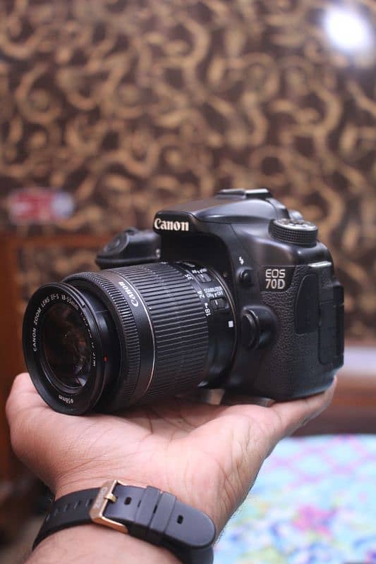 Canon 70d with 18/55mm (Stm) 10/10 Condition 0