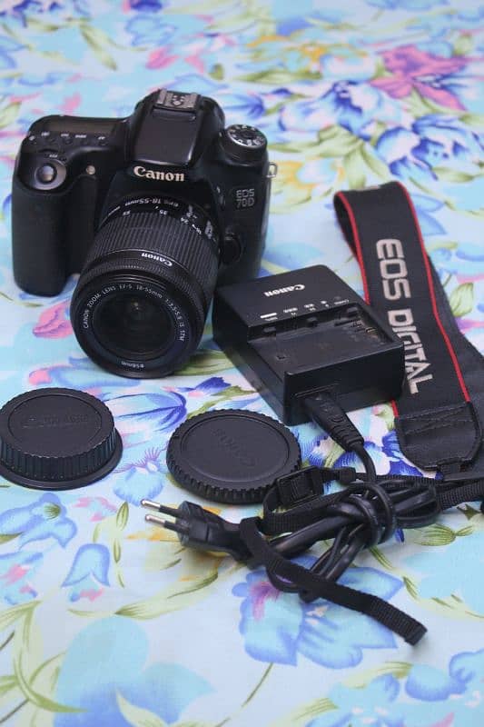 Canon 70d with 18/55mm (Stm) 10/10 Condition 9