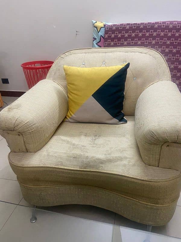 5 seater sofa set available 2