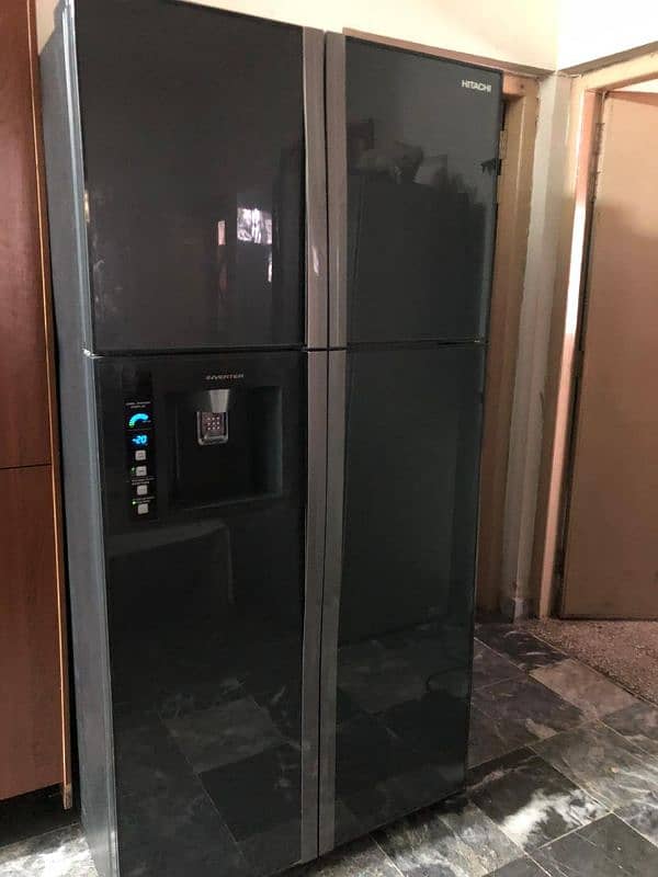 Hitachi imported French door side by side refrigerator 1