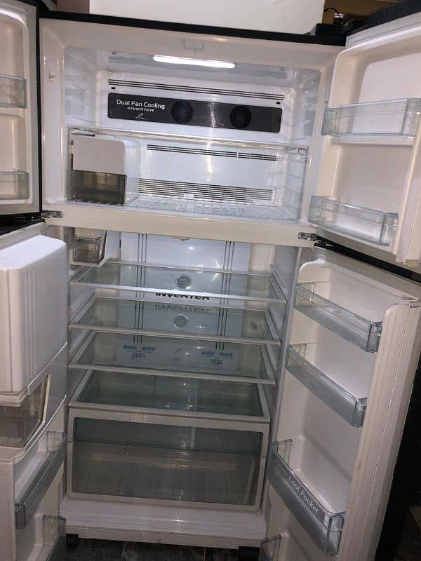 Hitachi imported French door side by side refrigerator 3