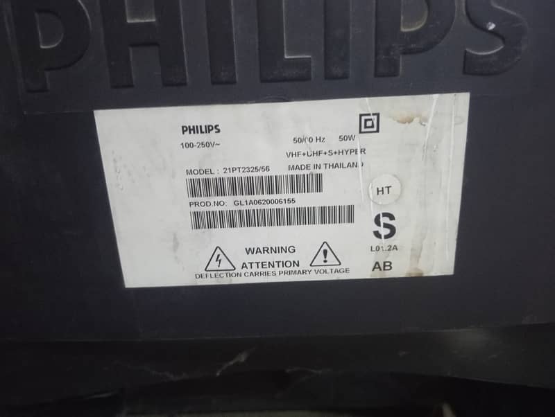 TV 21" Philips Thailand made 2