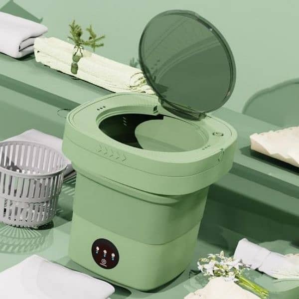 6.5 litter Foldable Washing Machine With Dryer 0