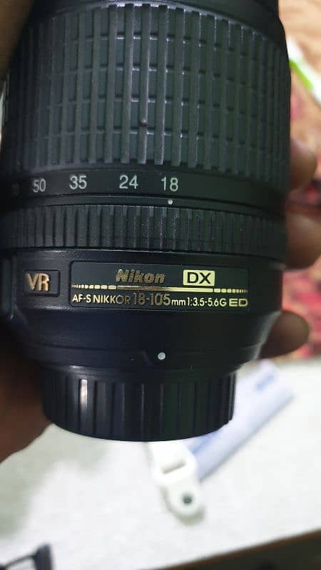 Nikon lense 18/105 mm 0