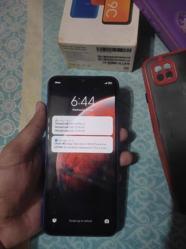 Redmi 9c 4 128 pta with box 3