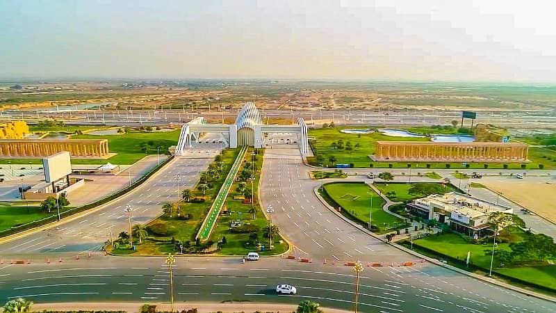 272sq yd plots at Bahria Paradise, Close to Grand Mosque and Langeji River, heighted location plots Available FOR SALE 4