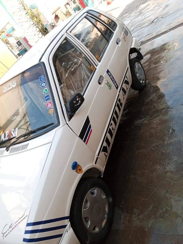 Suzuki Mehran VX 1989 ارجنٹ سیل 4