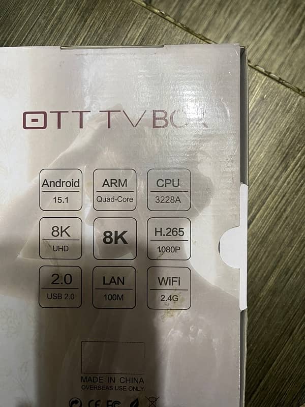 Android Tv Box MXQ PLUS 8K 4