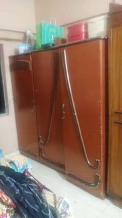 wooden 3 Door cupboard