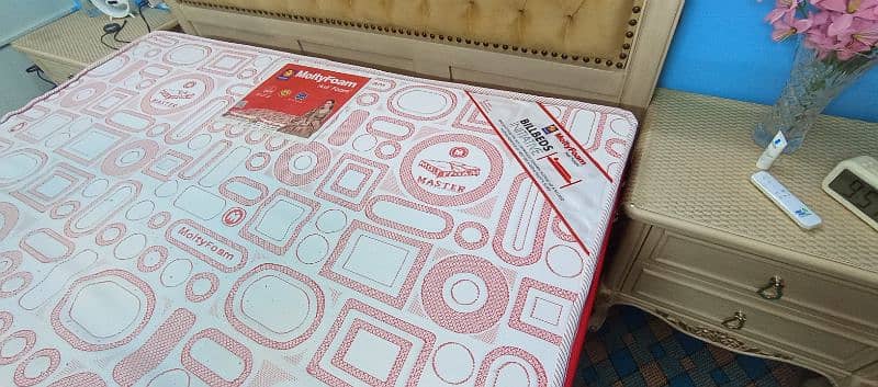 8 inch Master Molty Foam Queen Size Double Bed Mattress 10Year Waranty 1