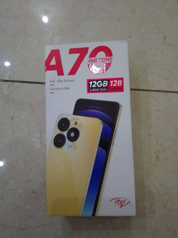 itel a70 mobile 0