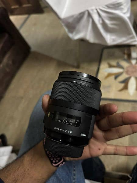 sigma 35 mm 1.4 DG for Nikon 3