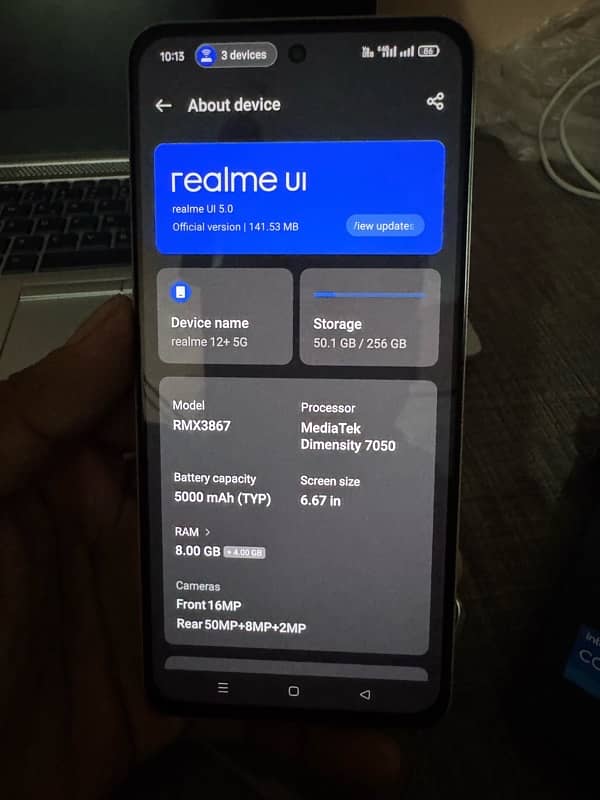 Realme 12 Plus 5G 8/256 9 Months Warranty 4