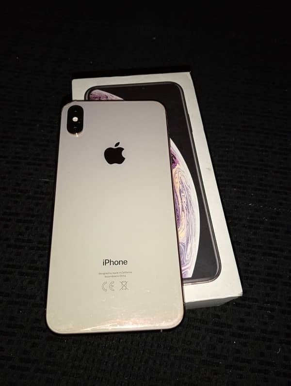 xs max PTA approved dual sim with box 0