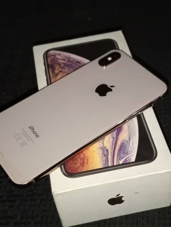 xs max PTA approved dual sim with box 1