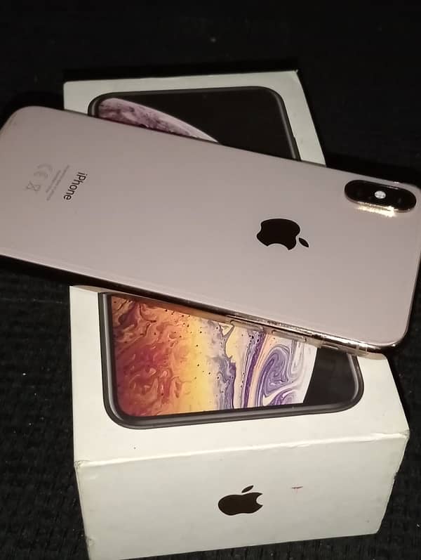 xs max PTA approved dual sim with box 2