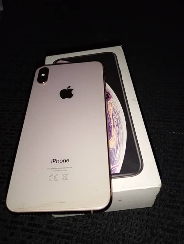 xs max PTA approved dual sim with box 4