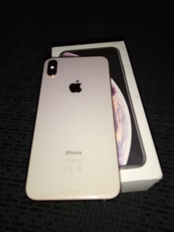 xs max PTA approved dual sim with box 5