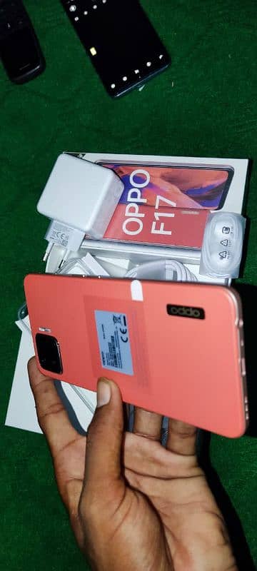 oppo f17 8GB RAM 128 GB ROM 03263586809 0