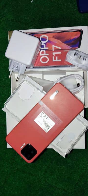 oppo f17 8GB RAM 128 GB ROM 03263586809 2